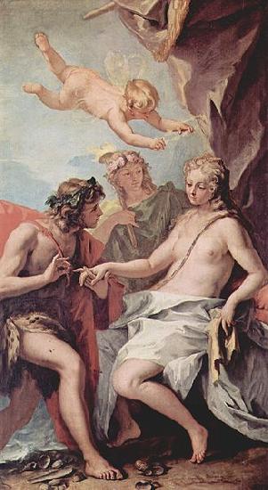 Sebastiano Ricci Bacchus und Ariadne oil painting picture